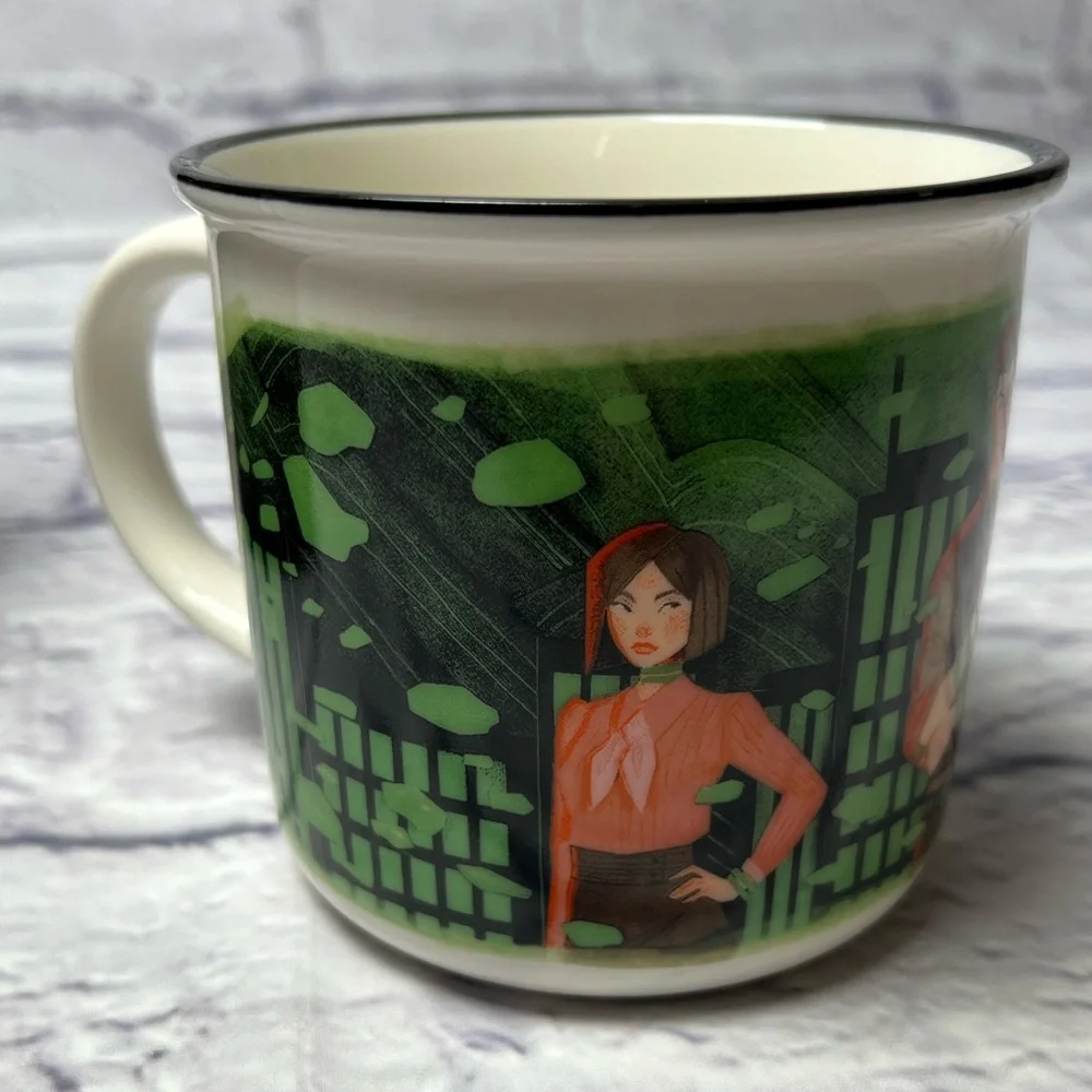 Illumicrate Cut & Carve Jade City Black and Green Mug - Picture 4 of 9
